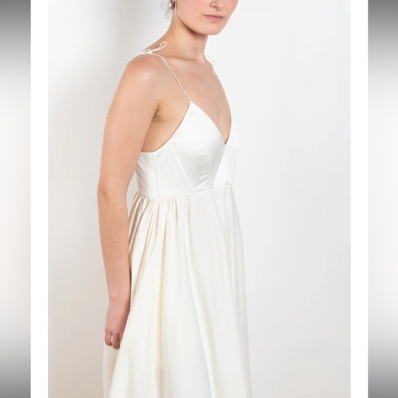 NWOT Anna October Snow Queen Maxi Dress - Picture 2 of 14